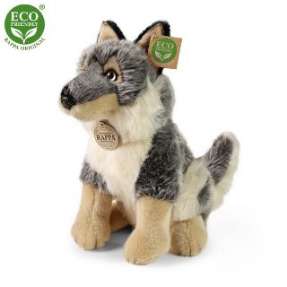 Obrázek z Vlk sedící plyš 28cm 